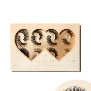 Sheglam – ALL THE LASHES 8 PAIRS FALSE EYELASH SET