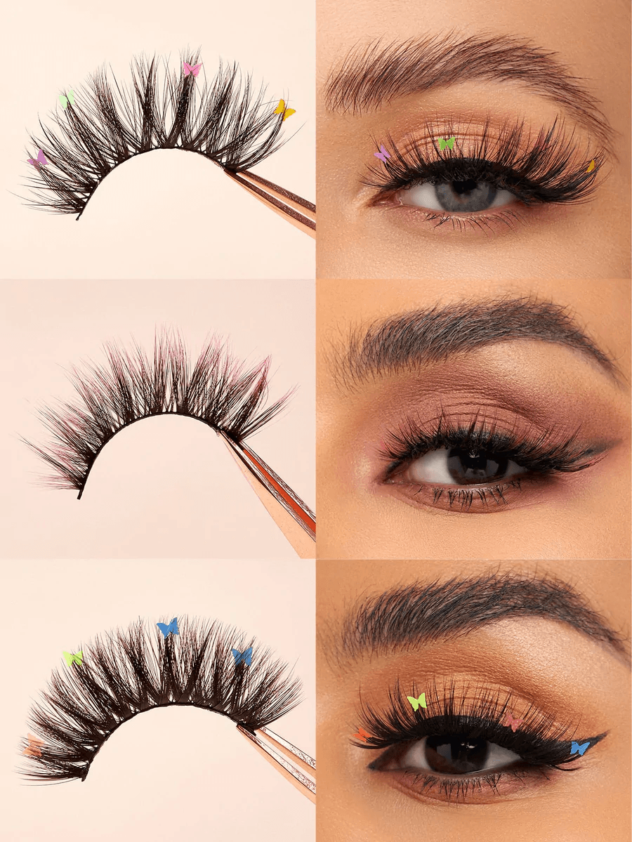 Sheglam – ALL THE LASHES 8 PAIRS FALSE EYELASH SET - Image 3