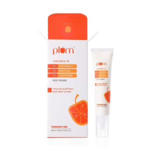 Plum – 3% Vitamin C 3% Peptide & 3% Caffeine Eye Cream With Mandarin (15mL)