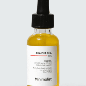 Minimalist – AHA PHA BHA 32% FACE PEEL (30mL)