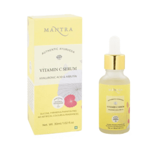 Mantra – Herbal Vitamin C Serum With Hyaluronic Acid And Arbutin (30mL)