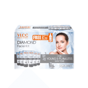 VLCC – Diamond Facial Kit + FREE Rose Water Toner Worth Rs 170 (300g + 100mL)
