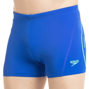Speedo – Essential Splice Aquashort – Beautiful Blue – Green Glow (#809307P038 Size – 42) 01N