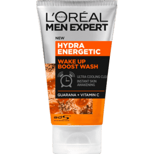 Loreal Men Expert – Hydra Energetic Wake – Up Effect Face Wash Vitamin C* XL Size (150ML)