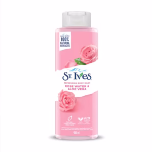 ST. Ives – Refreshing Body Wash Rose Water & Aloevera (450ML)
