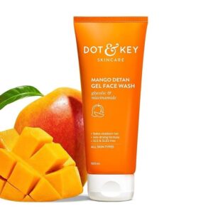 Dot & Key – Mango Detan Gel Face Wash Glycolic & Niacinamide (100ML)