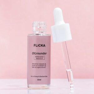 Flicka – Oil Rounder Pre & Post Makeup Oil (30ML)