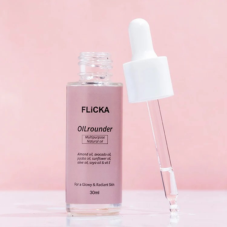 Flicka – Oil Rounder Pre & Post Makeup Oil (30ML)