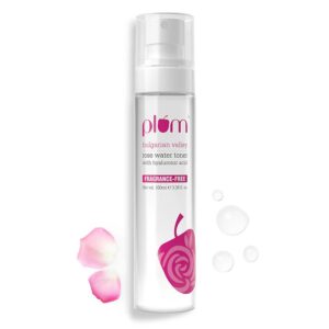 Plum – Bulgarian Valley Rose Water Toner With Hyaluronic Acid (100ML)