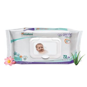 Himalaya Gentle Baby Wipes (72 wipes)