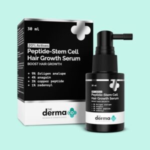 The Derma – Peptide – Stem Cell Hair Growth Serum Boosts Hair Growth (30ML)