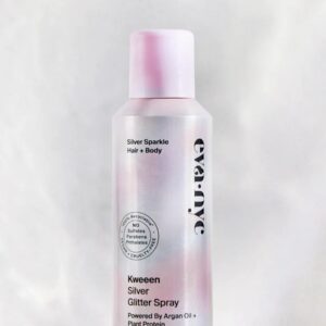 Kweeen Silver Glitter Spray 183 ML