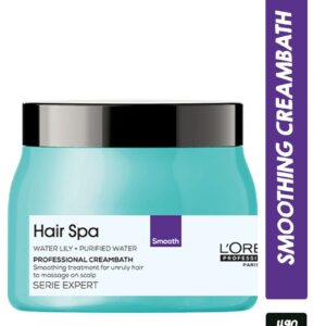 Loreal Professionnel – Smooth Water Lily + Purified Water Professional Creambath Hair Spa (490g)