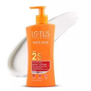 Lotus Herbals – Safe Sun UV Protect Body Lotion SPF 25 PA+++ (250ML)
