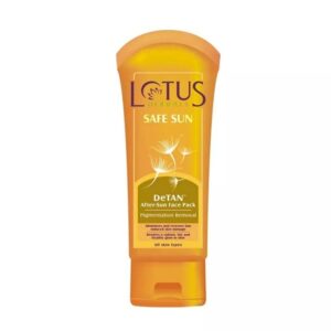 Lotus Herbals – Safe Sun Detan After-Sun Face Pack (100gm)