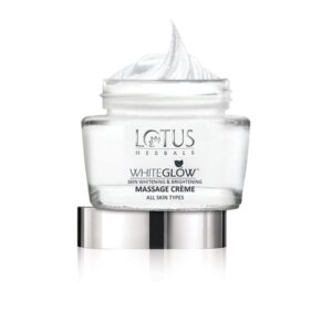 Lotus Herbals – WhiteGlow Skin Whitening & Brightening Massage Cream (50g)