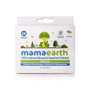 Mamaearth – Natural Repellent Mosquito Patches for babies with 5 hour protection (24Pcs)