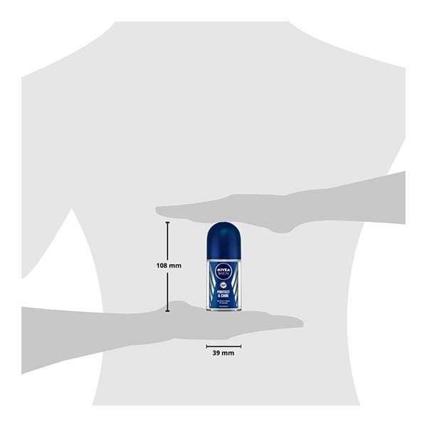 Nivea Men Deodorant Protect & Care Roll On 50ml - Image 4