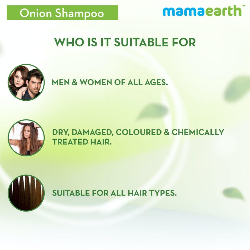 Mamaearth Onion Shampoo for Hair Growth and Hair Fall Control with Onion Oil and Plant Keratin (400mL) - Image 8