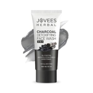 Jovees – Charcoal Detoxifying Face Wash 3 In 1 (120ML)