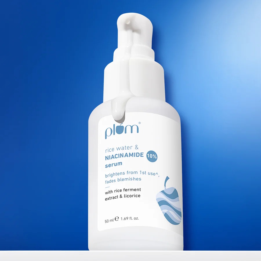 Plum – Rice Water & Niacinamide Serum 10% (50ML)