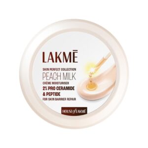 Lakme – Peach Milk Creme Moisturiser 2% Pro Ceramide & Peptide (200g)