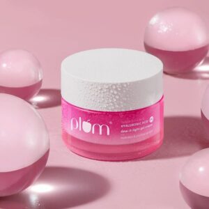 Plum – Bulgarian Rose & Hyaluronic Acid 1% Dew – It – Light Gel Cream (50g)