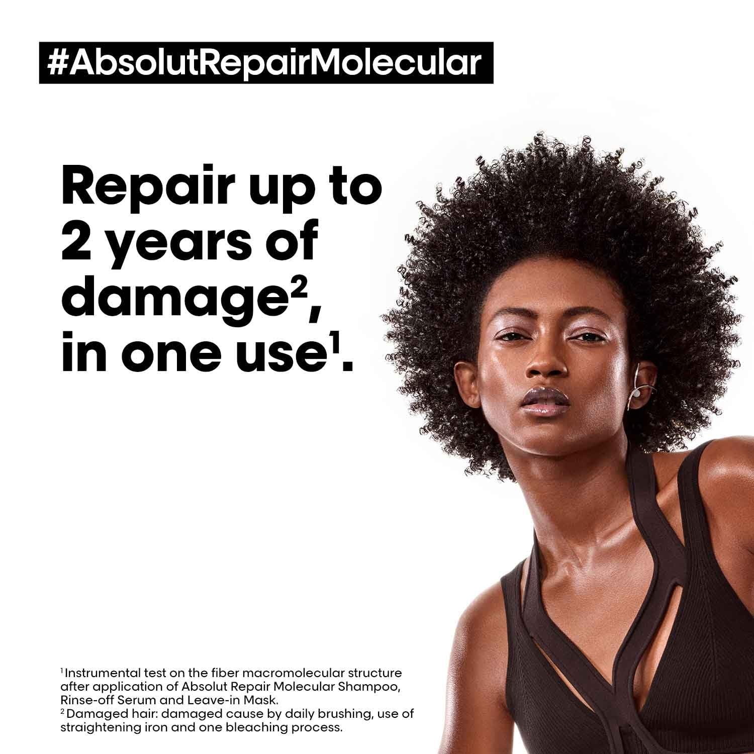 Loreal Professionnel – Absolut Repair Molecular Professional Shampoo (1500ML) - Image 2