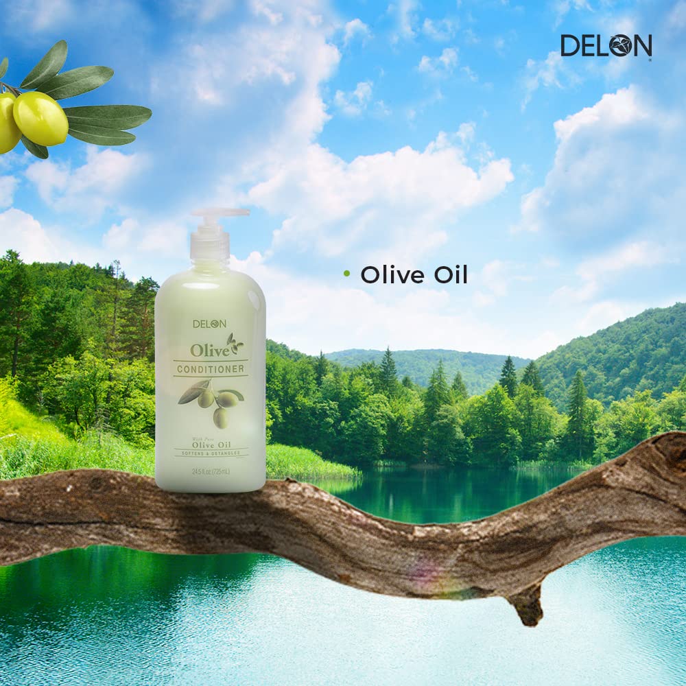 Delon – Olive Conditioner (725ML) - Image 6