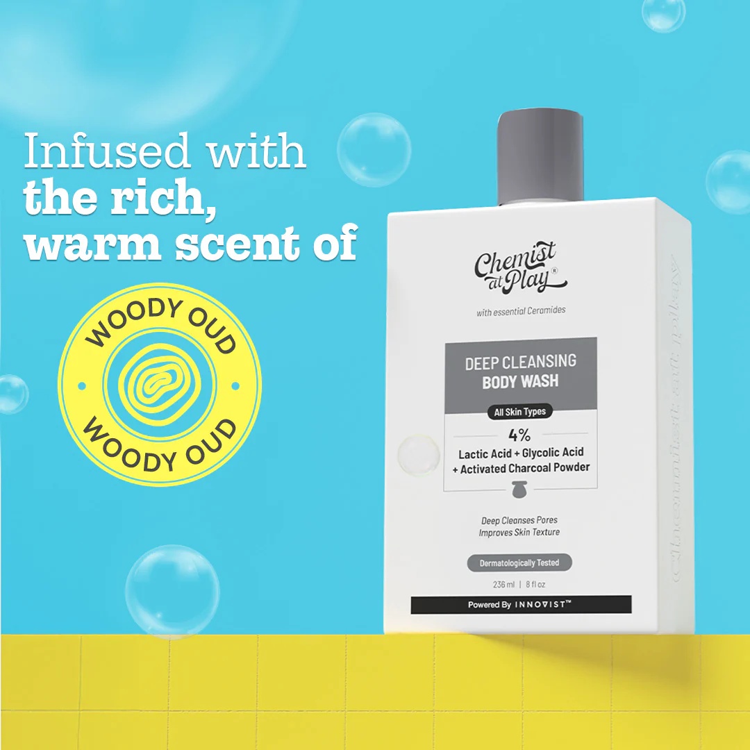 Chemist At Play – Deep Cleansing Body Wash (236ML) - Image 4
