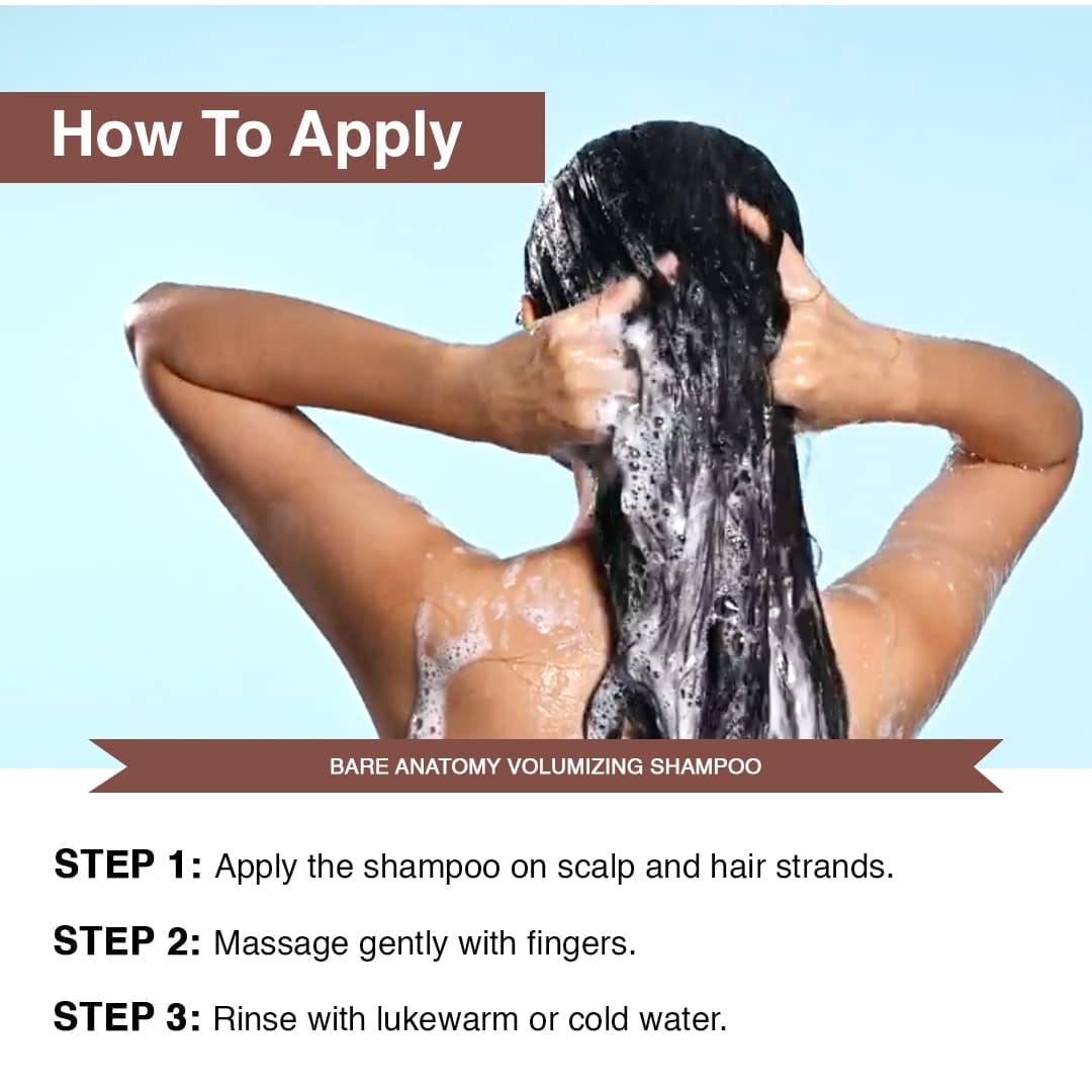 Bare Anatomy – Volumizing Shampoo (250ML) - Image 5