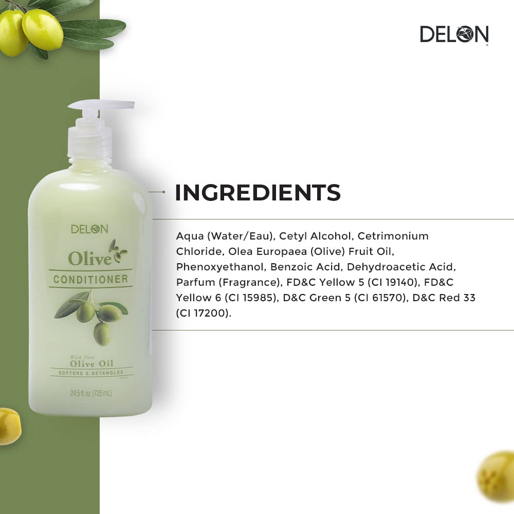 Delon – Olive Conditioner (725ML) - Image 3