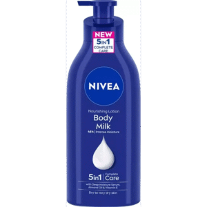 Nivea – Nourishing Body Milk 48h Intense Moisture 5 In 1 Complete Care Lotion (600ML)