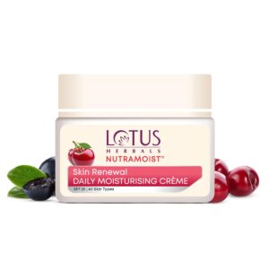 Lotus Herbal – Nutramoist Skin Renewal Daily Moisturising Creme Spf-25 (50g)