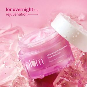 Plum – Bulgarian Rose & Hyaluronic Acid Frosted Sleeping Mask (50g)