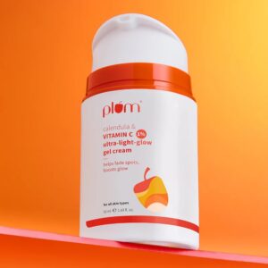 Plum – 1% Calendula & Vitamin C Ultra-Light-Glow Gel Cream (50ML)