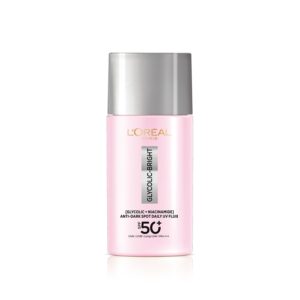 Loreal Paris – Glycolic Bright Anti Dark Spot Daily UV Fluid Spf 50+ (50ML)
