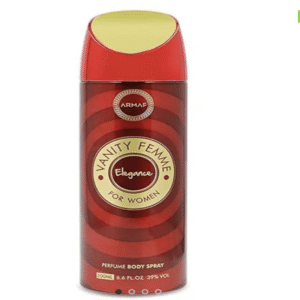Armaf Women Vanity Femme Elegance Perfume Deodorant Body Spray 200ml