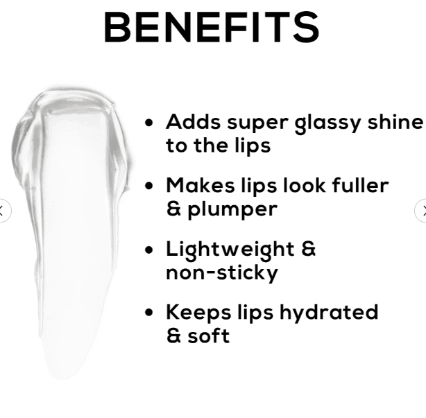 RENEE Hot Lips – Lip Gloss Clear (4.5ml ) - Image 2