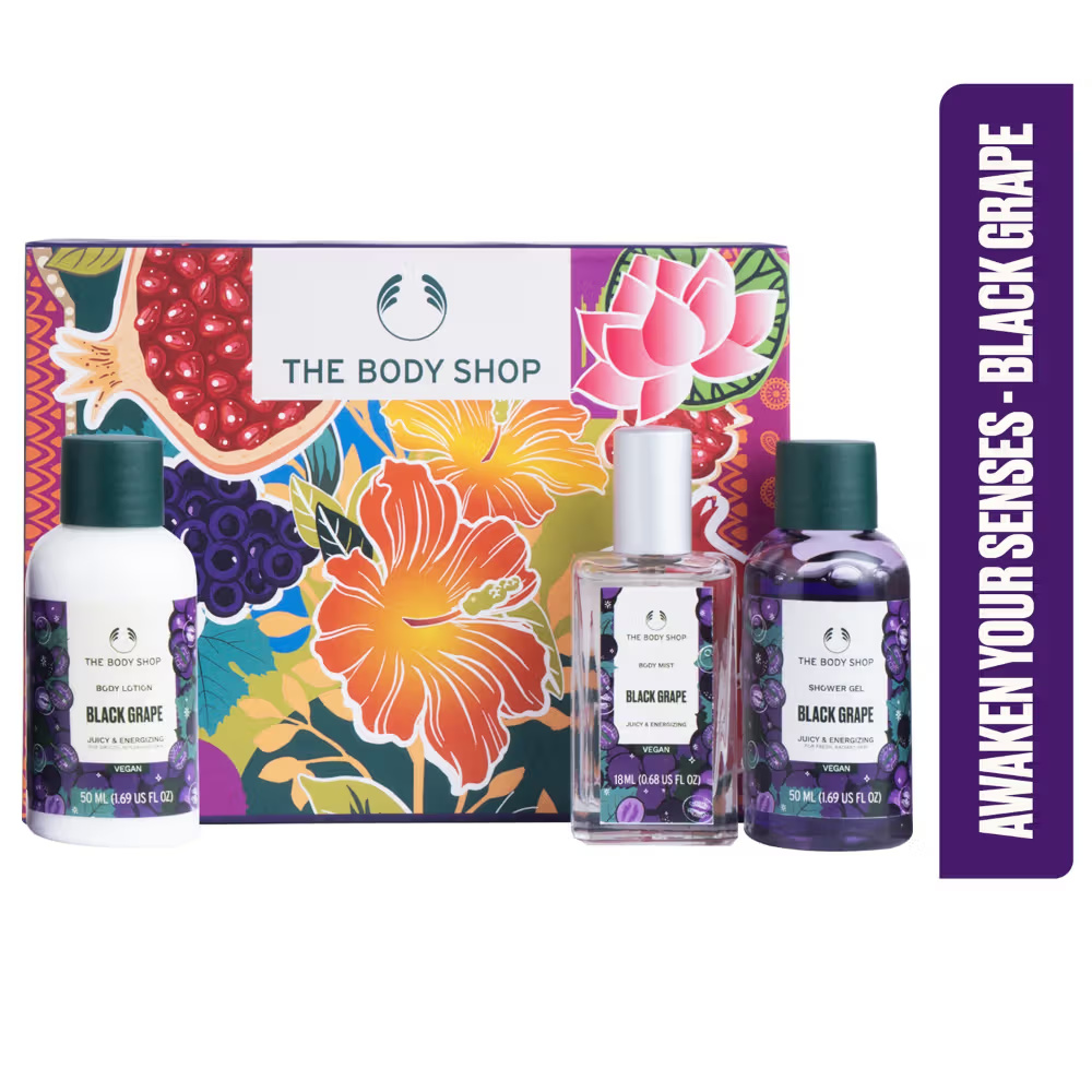 The Body Shop – 3 Pc Black Grape Set (118ML)