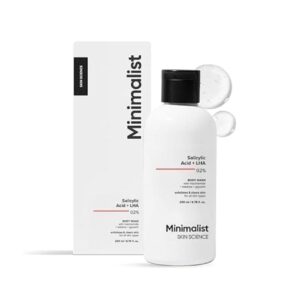 Minimalist – Salicylic Acid + LHA 02% Body Wash (200ML)