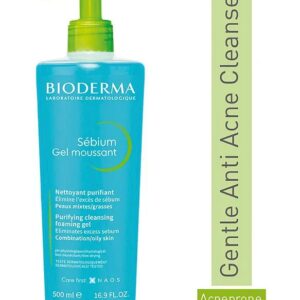 Bioderma – Sebium Gel Moussant Purifying Cleansing Gel (500ML)