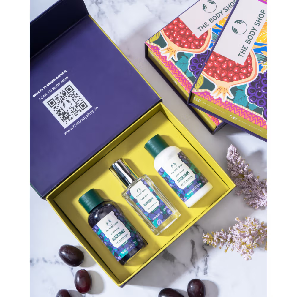 The Body Shop – 3 Pc Black Grape Set (118ML) - Image 2