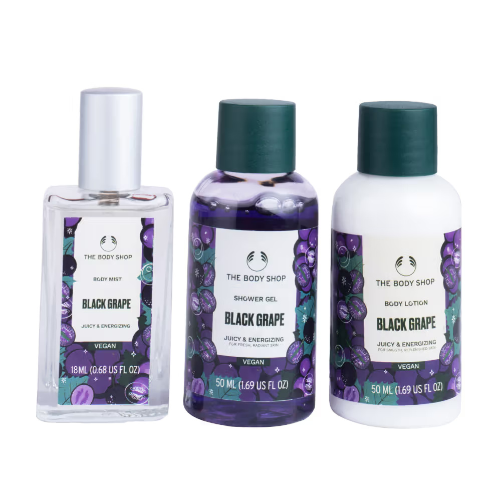 The Body Shop – 3 Pc Black Grape Set (118ML) - Image 3