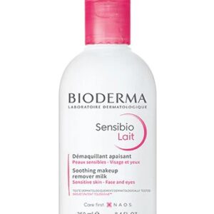 Bioderma – Sensibio Lait A non-rinse make-up removing milk that gently cleanses sensitive skin (250mL)