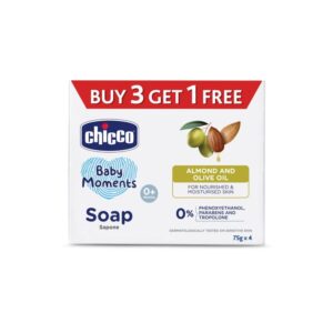 Chicco – Baby Soap (75g) Buy 3 Get 1 Free