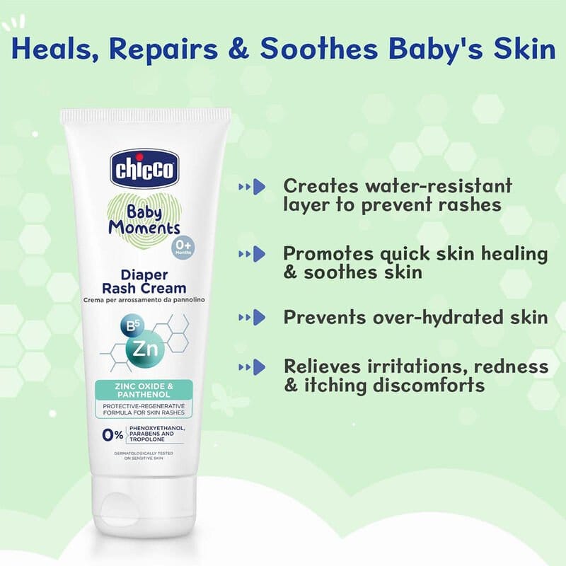 Chicco – Diaper Rash Cream (100ml) - Image 2