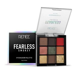 RENEE – Fearless Eyeshadow Palette – Smokey 12gm