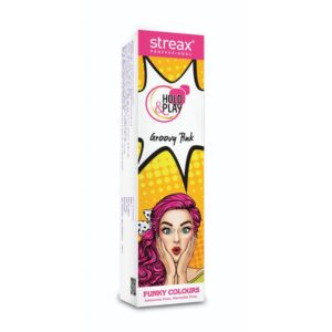 Streax Professional – Hold & Play Funky Colours – Groovy Pink (100g)