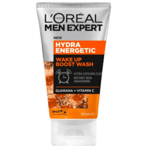 Loreal Men Expert – Hydra Energetic Wake – Up Effect Face Wash Guarana + Vitamin C* (100ML)